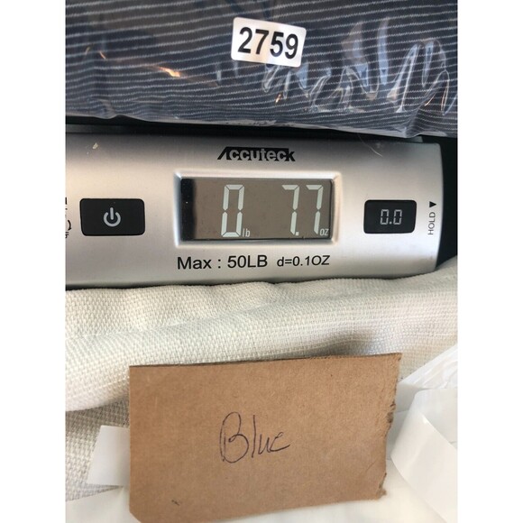 Denim And Flower Ricky Singh Women’s Size Small Blue Striped Hoodie "Have Faith" - Picture 9 of 9